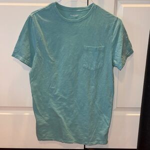 Goodfellow & Co Short-Sleeve Pocket Tee — Seafoam